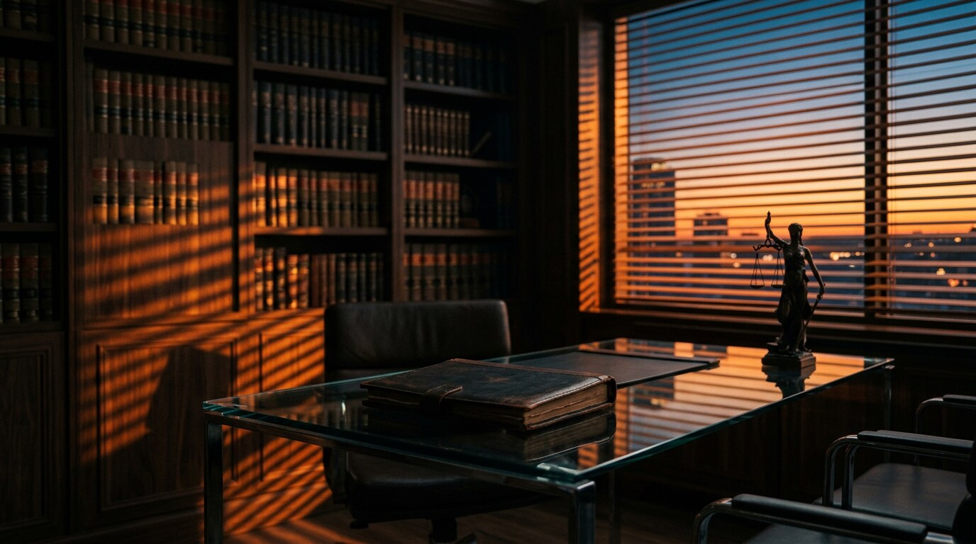 Hukuk bürosu için dijital pazarlama, kurumsal ofis ve etik sınırlar teması