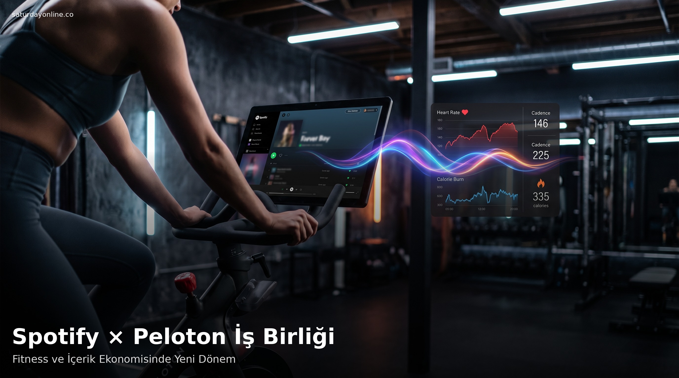 Spotify Peloton Fitness Ortaklığı 2026 - Premium Dersler
